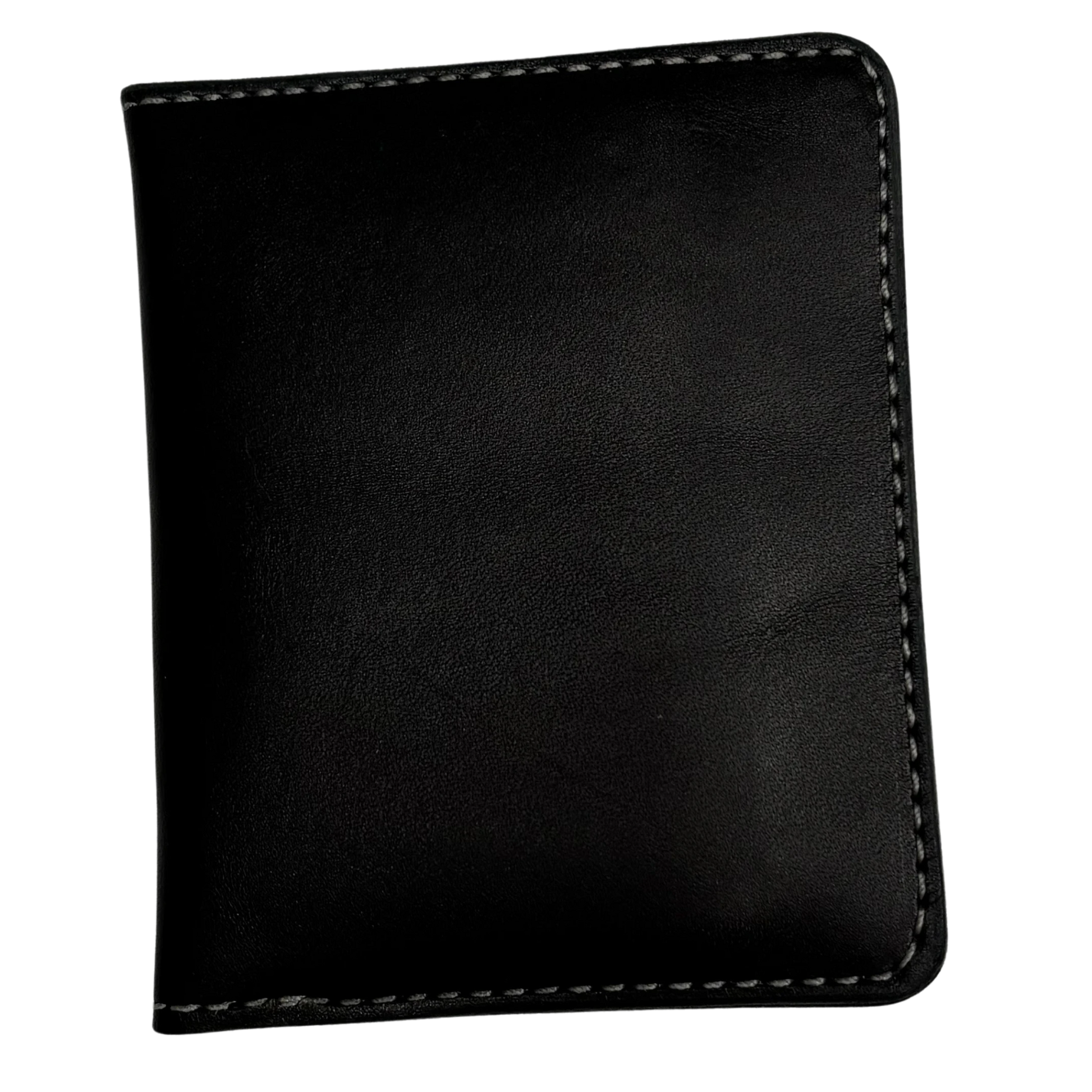 Black Bridle Leather Card Wallet - BB Leather Goods
