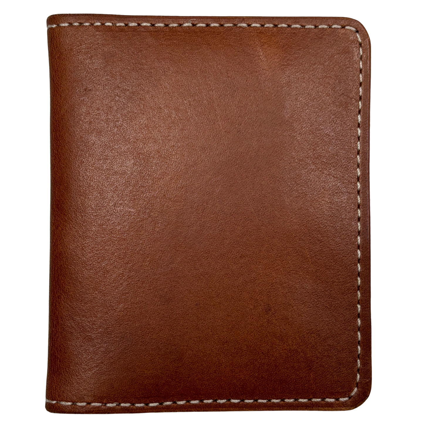 Chocolate Bridle Leather Card Wallet - BB Leather Goods